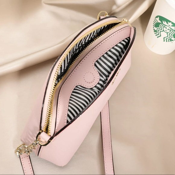 Kate Spade ♠️ NWT Light Pink Crossbody Bag - Picture 9 of 11